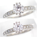 Tiffany Ring Co. 0.59Ct Irid.Plat 9.5 4788