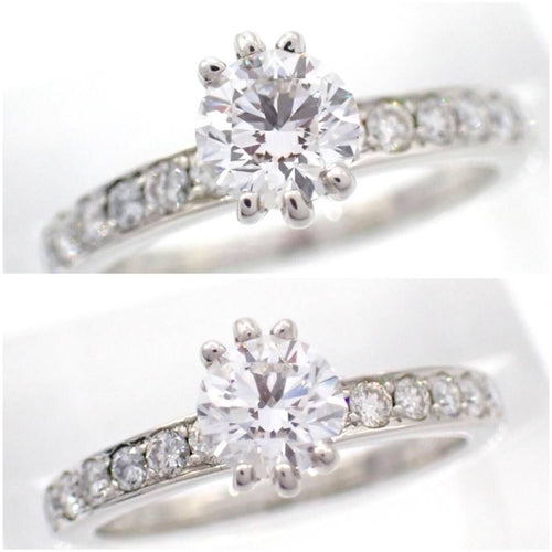 Tiffany Ring Co. 0.59Ct Irid.Plat 9.5 4788
