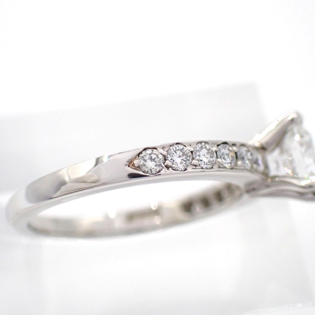 Tiffany Ring Co. 0.59Ct Irid.Plat 9.5 4788