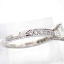 Tiffany Ring Co. 0.59Ct Irid.Plat 9.5 4788