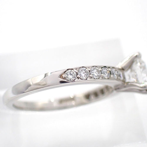 Tiffany Ring Co. 0.59Ct Irid.Plat 9.5 4788