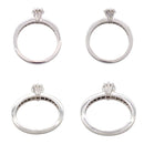 Tiffany Ring Co. 0.59Ct Irid.Plat 9.5 4788