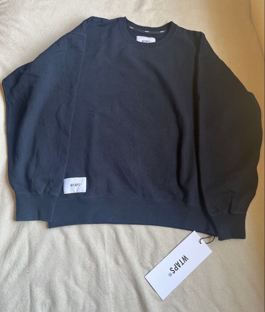 Wtaps Trainer Sweatshirts Aon Sweater Cotton Navy 25Aw L