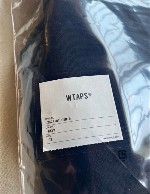 Wtaps Trainer Sweatshirts Aon Sweater Cotton Navy 25Aw L
