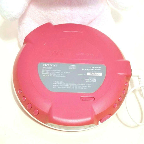 Sony Portable Cd Players Walkman D-Ej002