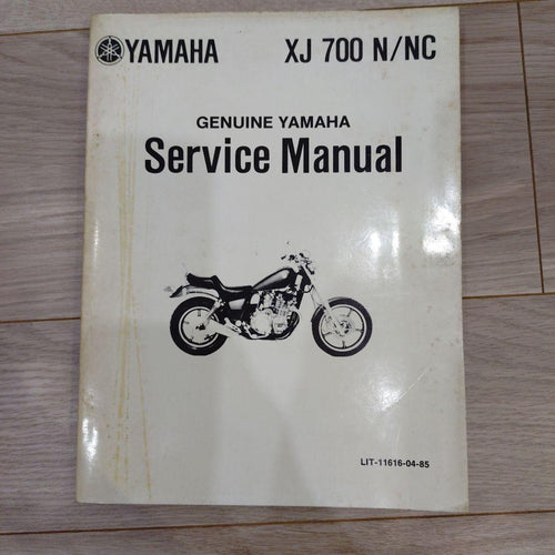 Catalogs Manuals Yamaha Xj700 N/Nc