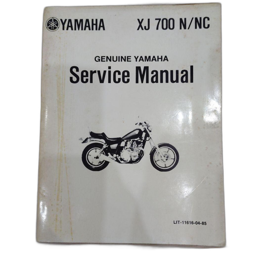 Catalogs Manuals Yamaha Xj700 N/Nc