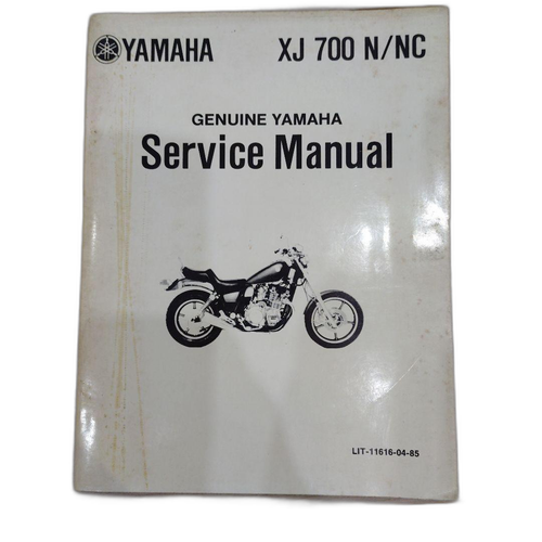 Catalogs Manuals Yamaha Xj700 N/Nc