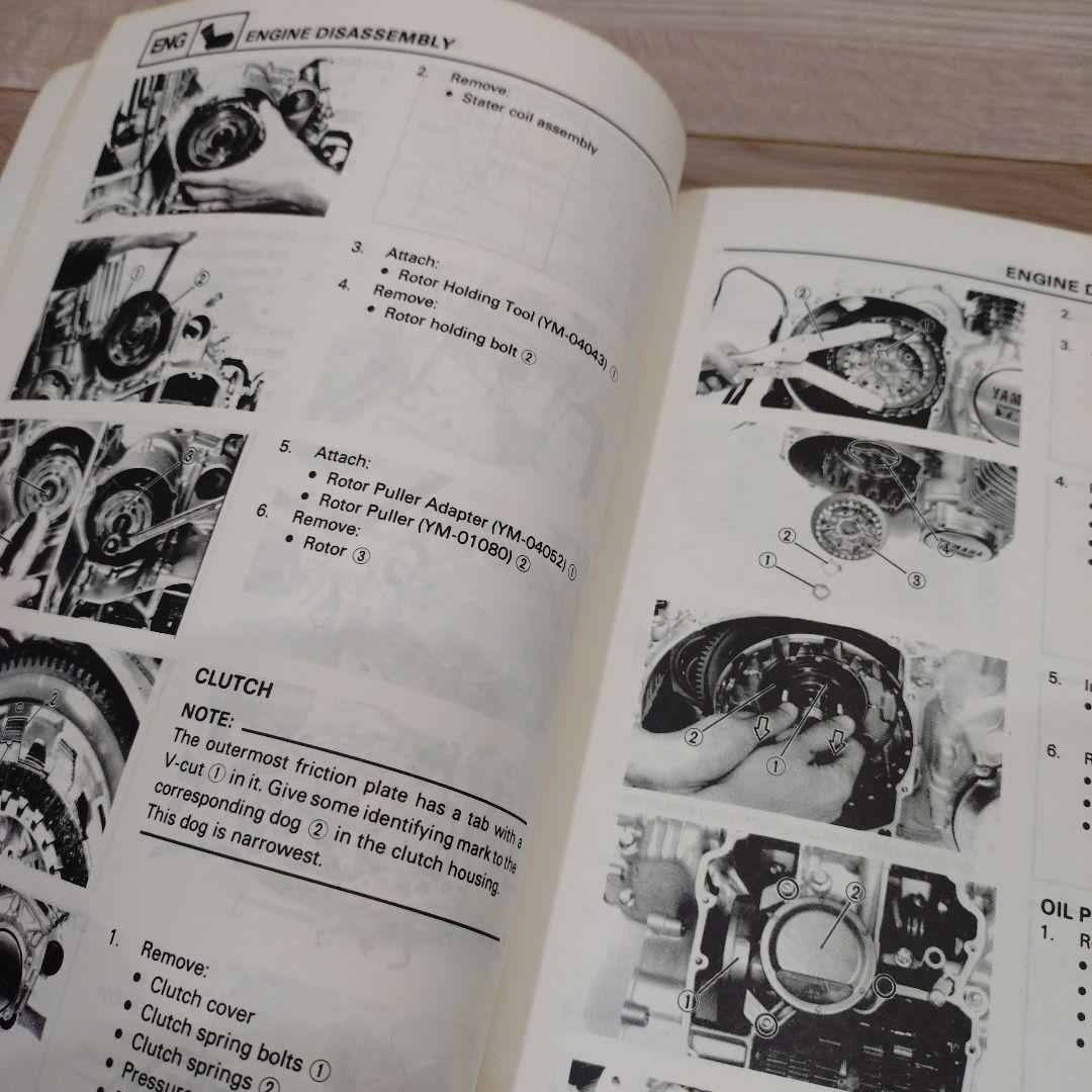Catalogs Manuals Yamaha Xj700 N/Nc