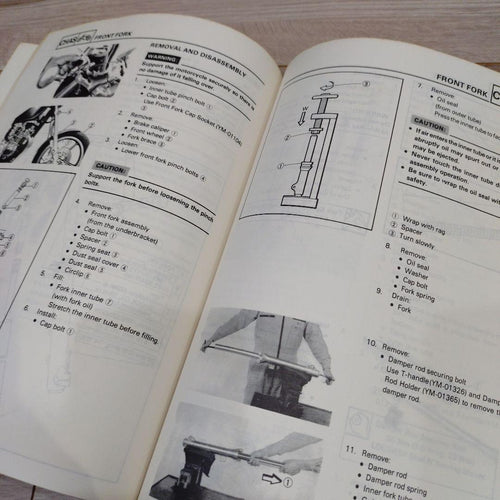 Catalogs Manuals Yamaha Xj700 N/Nc