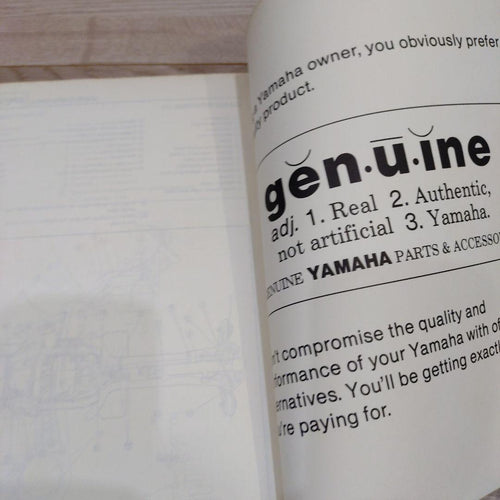 Catalogs Manuals Yamaha Xj700 N/Nc