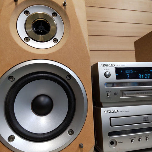 Sharp Mini -Component Md/Widefm/Am/Aux 50W 6