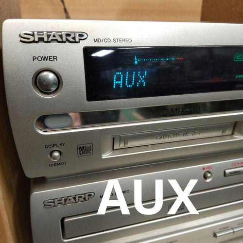 Sharp Mini -Component Md/Widefm/Am/Aux 50W 6