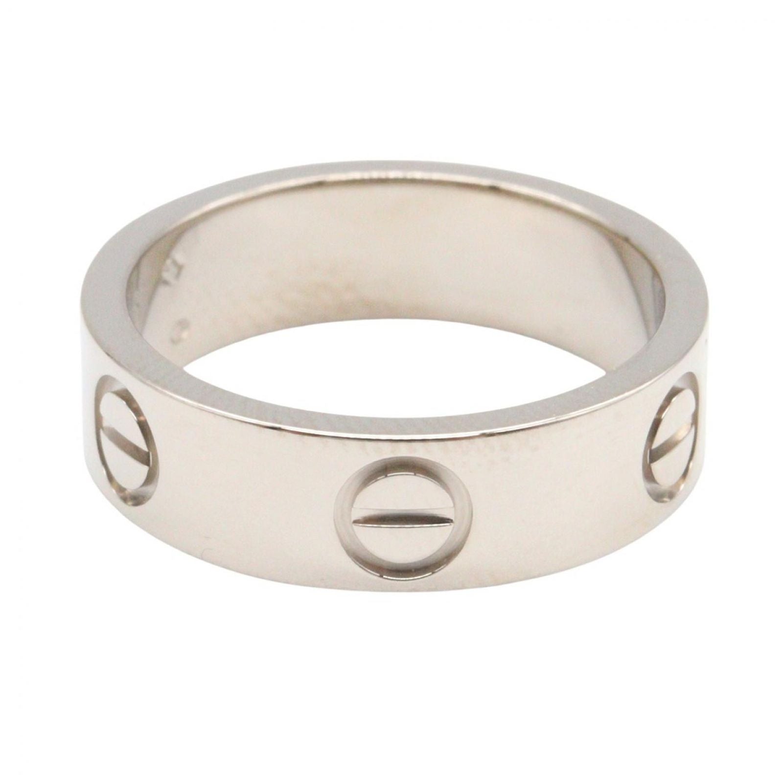 Cartier Ring K18Wg Used A