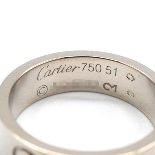 Cartier Ring K18Wg Used A