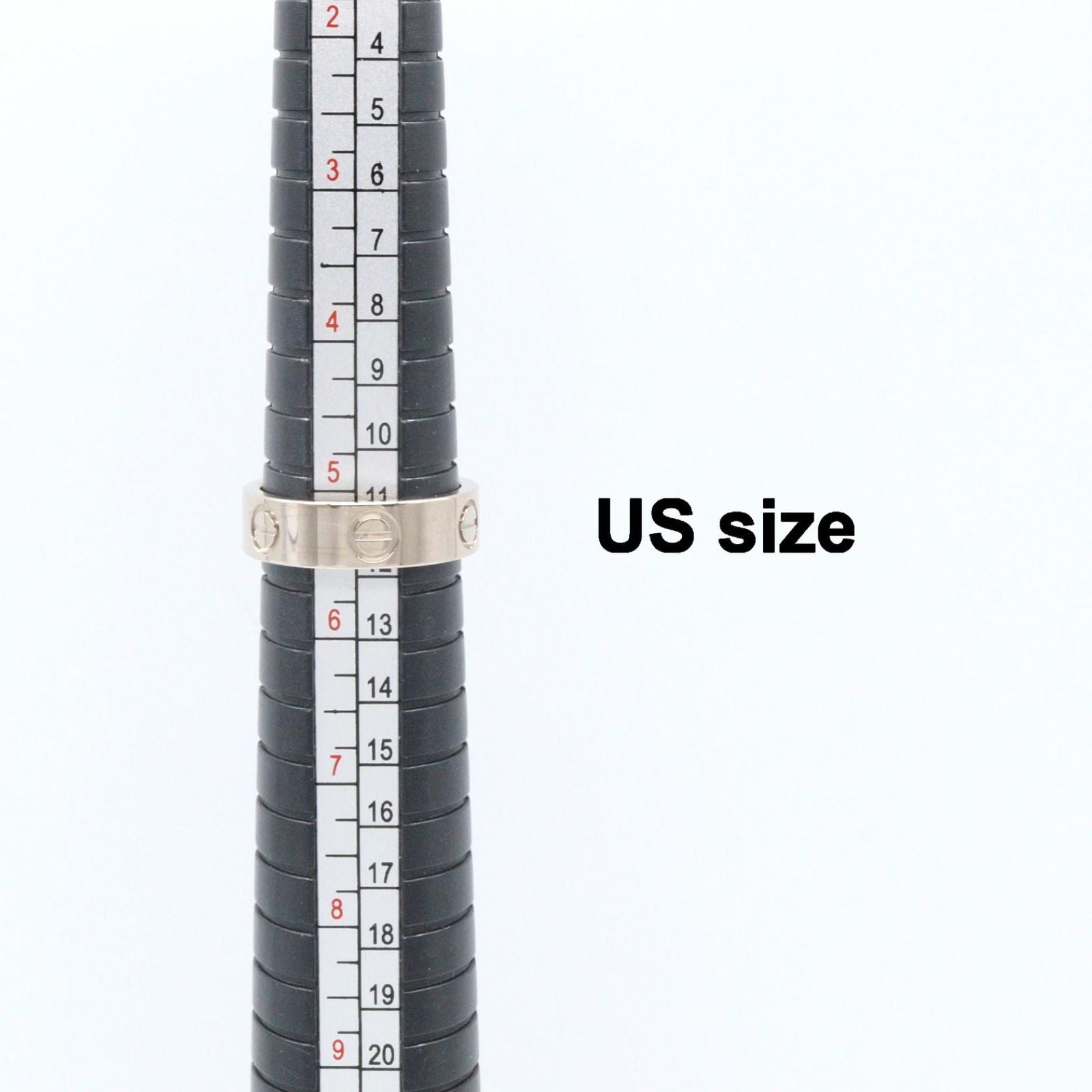 Cartier Ring K18Wg Used A
