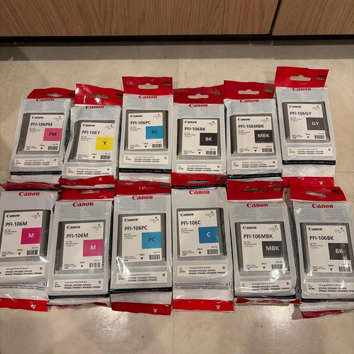 Canon Ink Cartridges Refills Pfi 106 12