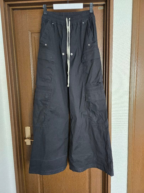 Rick Owens Work Pants, Cargo Painter'S Cargobelas Ru01F2339 Te