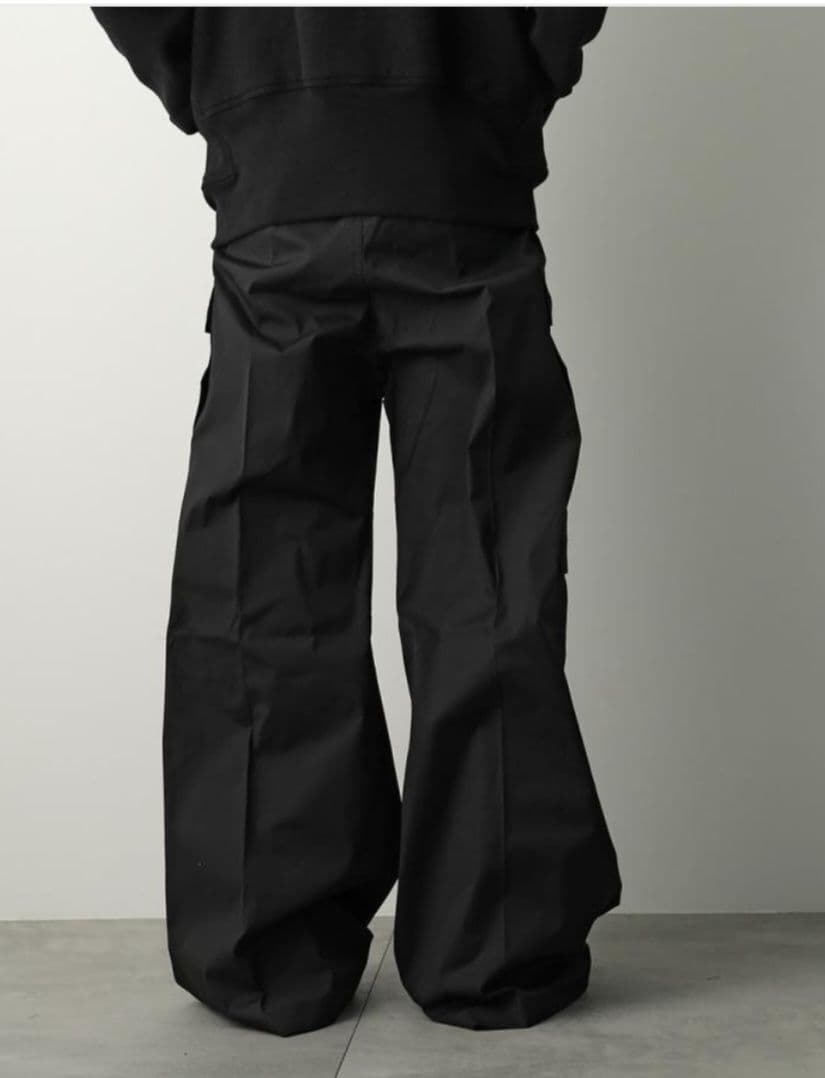 Rick Owens Work Pants, Cargo Painter'S Cargobelas Ru01F2339 Te