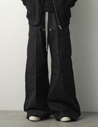 Rick Owens Work Pants, Cargo Painter'S Cargobelas Ru01F2339 Te