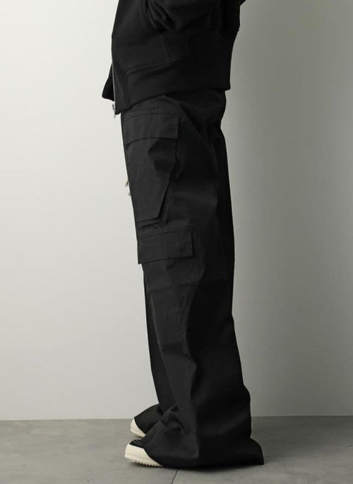 Rick Owens Work Pants, Cargo Painter'S Cargobelas Ru01F2339 Te