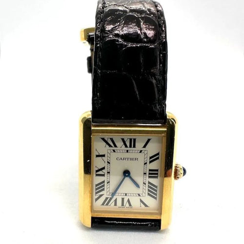 Cartier Watch (Quartz) Tank Solo Sm 18K Yg W5200002