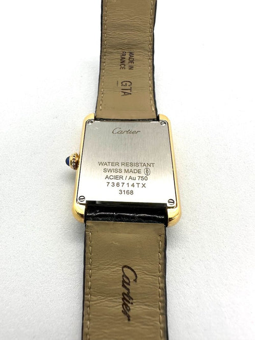 Cartier Watch (Quartz) Tank Solo Sm 18K Yg W5200002