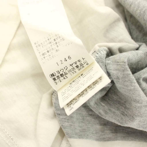 Yohji Yamamoto Long Sleeve T 2 Nd-T63-075 /Ku 15