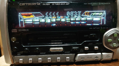 Pioneer Cd, Md Cassette Decks Fh-P404