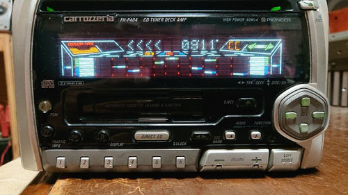 Pioneer Cd, Md Cassette Decks Fh-P404