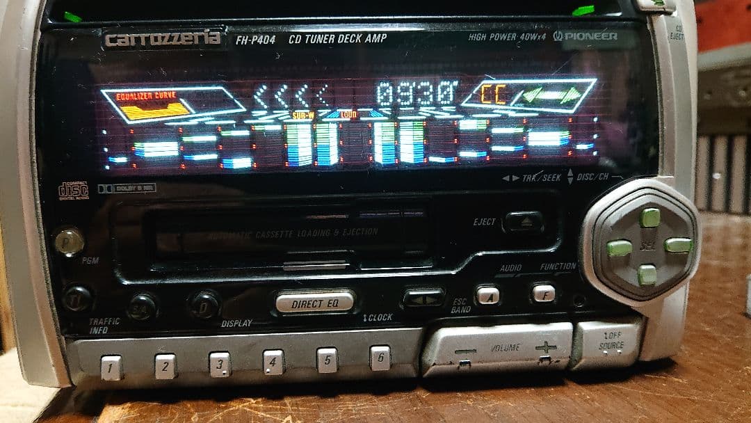 Pioneer Cd, Md Cassette Decks Fh-P404