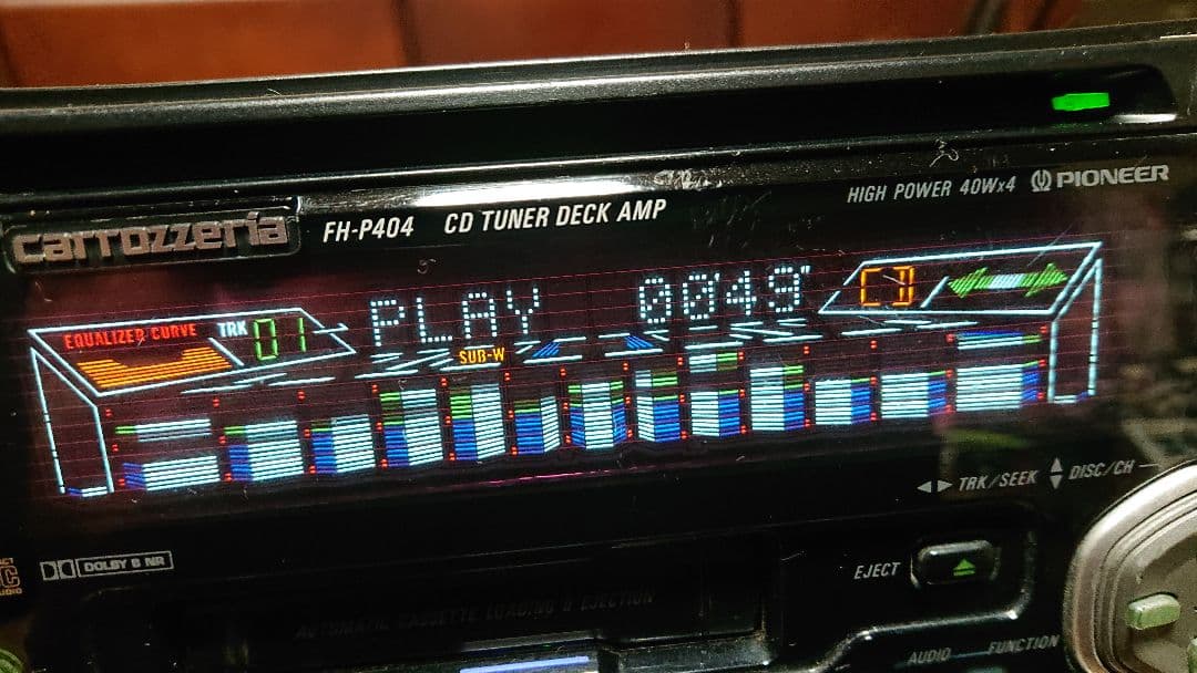 Pioneer Cd, Md Cassette Decks Fh-P404