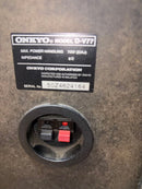 Onkyo Speakers D-V77