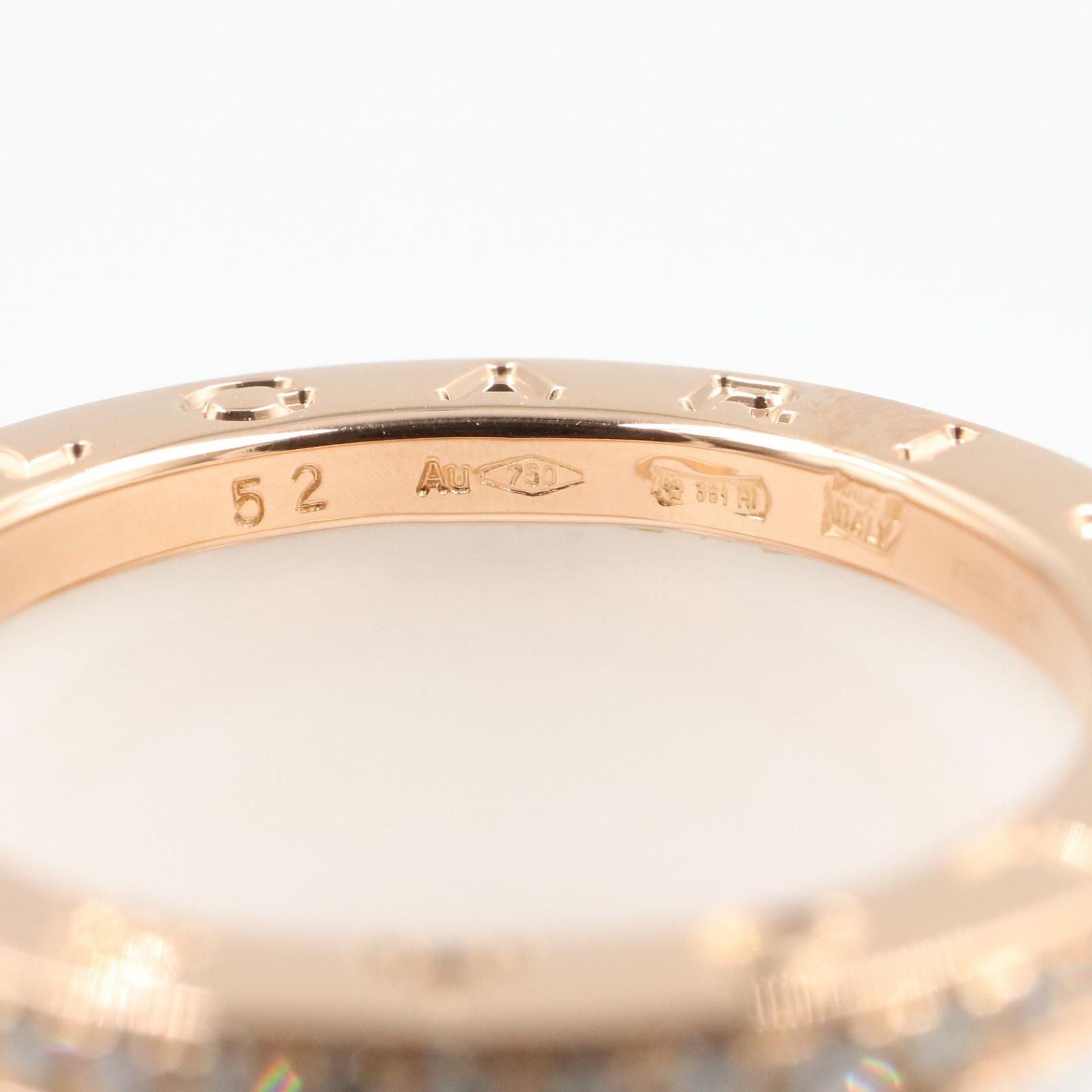 Bvlgari Ring B-Zero1 4 349964 K18Pg