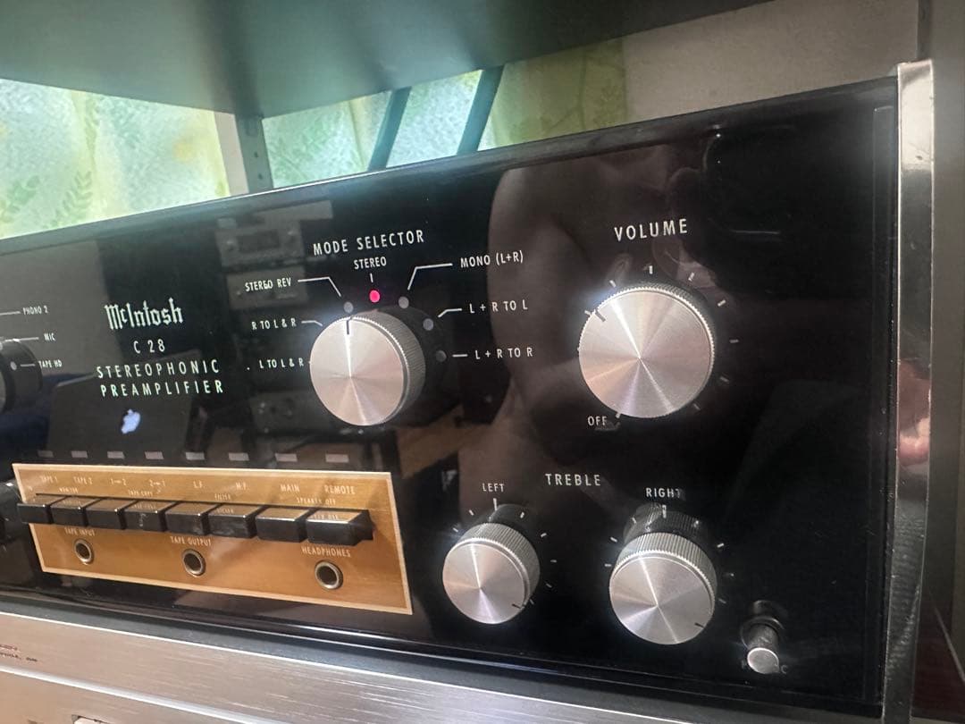 Preamplifiers Mcintosh C28 Stereophonic Preamplifier