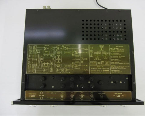 Preamplifiers Mcintosh C28 Stereophonic Preamplifier