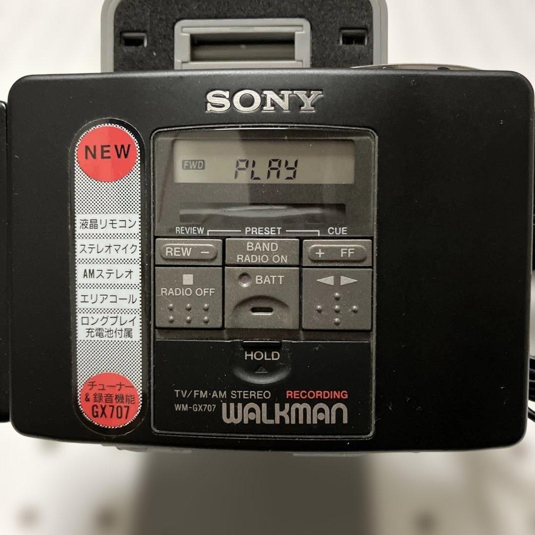 Sony Cassette Player Wm-Gx707
