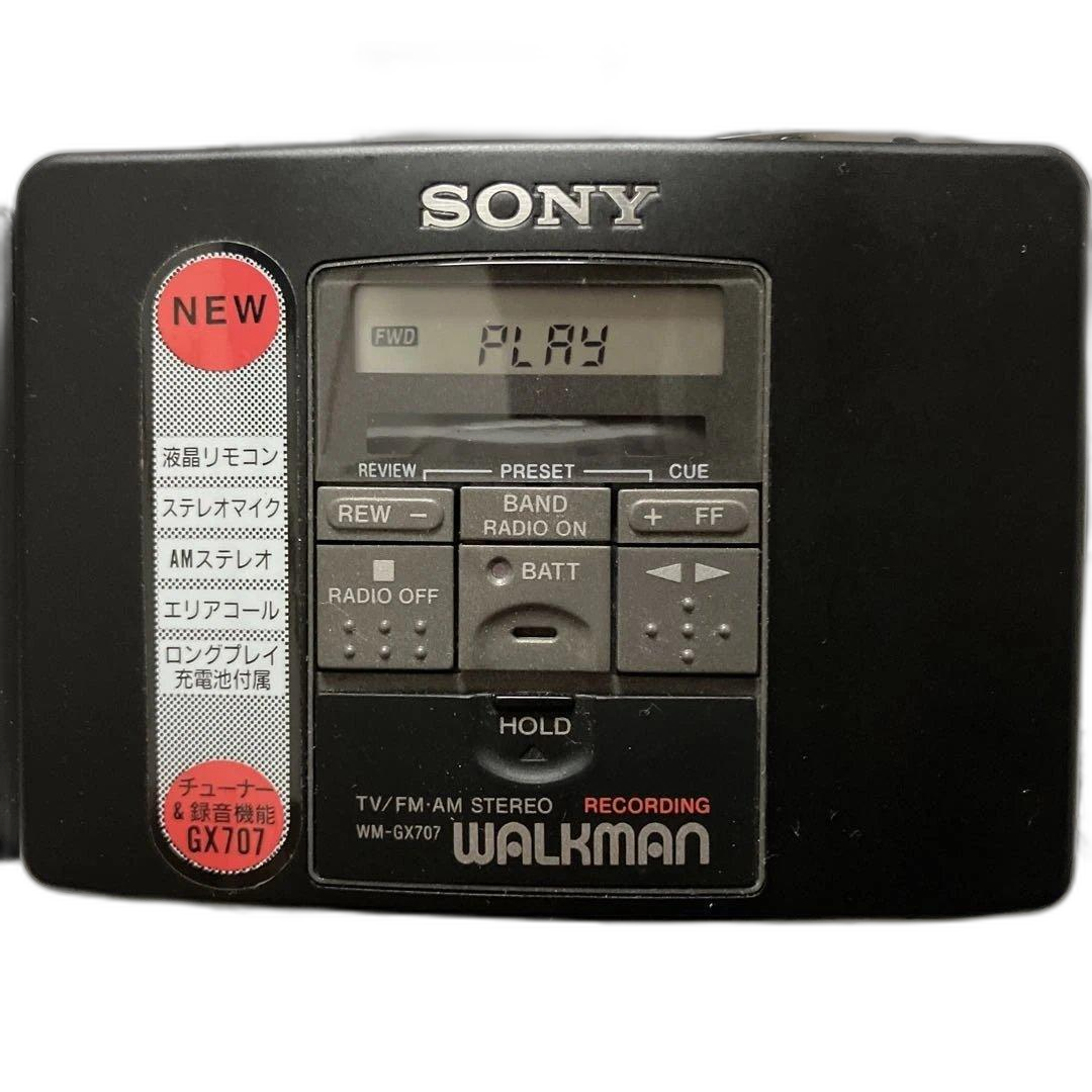 Sony Cassette Player Wm-Gx707