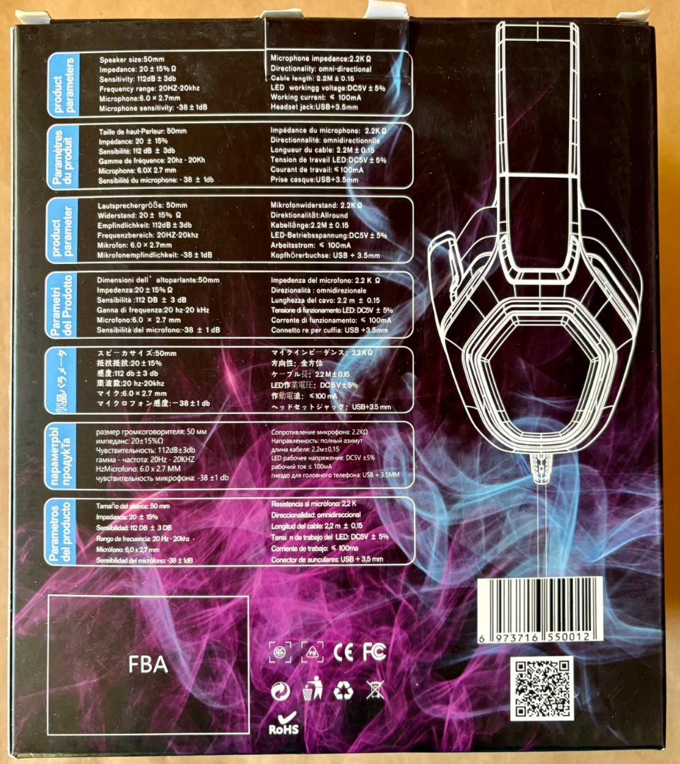 Gaming Headphones Headsets 2 4