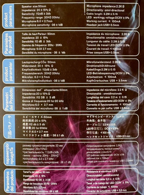 Gaming Headphones Headsets 2 4