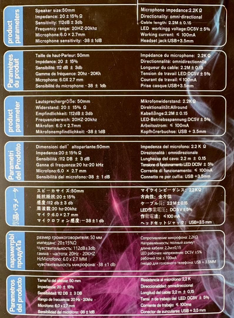 Gaming Headphones Headsets 2 4