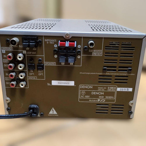 Denon Mini -Component D-Me33 Sc-Me33