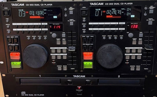 Tascam Cd Sacd Players Cd-302