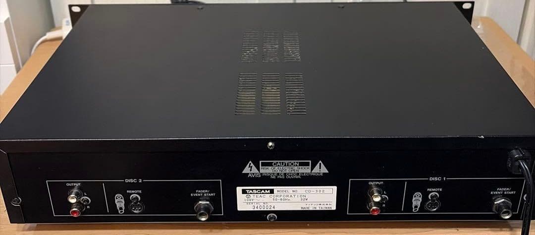 Tascam Cd Sacd Players Cd-302
