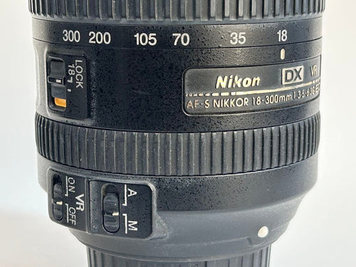 Zoom Lenses Nikon Af-S Dx 18-300Mm F3.5-6.3Gvr