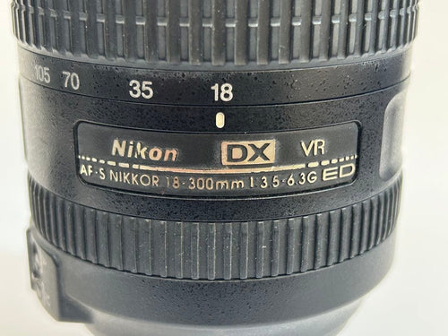 Zoom Lenses Nikon Af-S Dx 18-300Mm F3.5-6.3Gvr