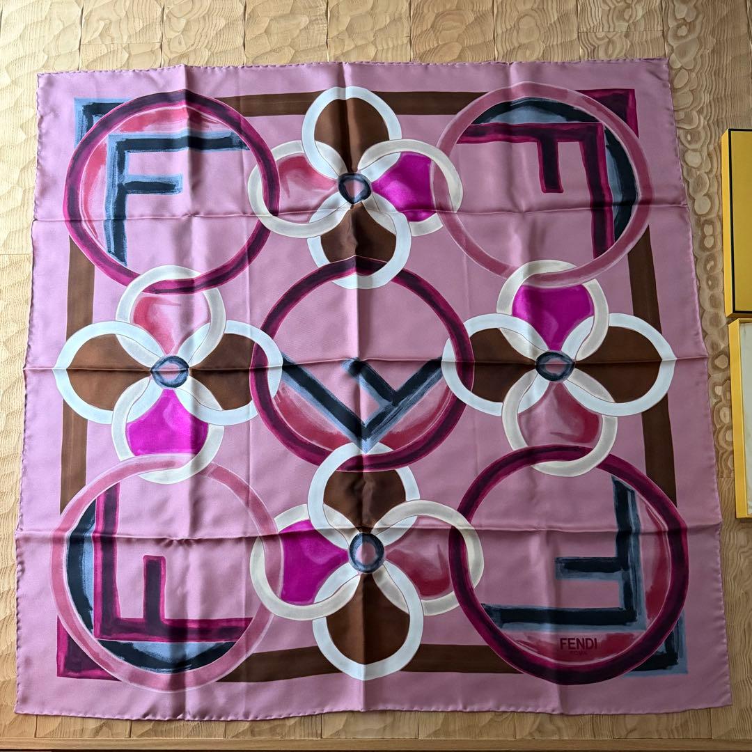 Fendi Bandanas Thin Scarves Ff