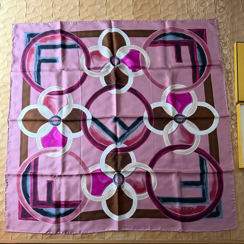 Fendi Bandanas Thin Scarves Ff