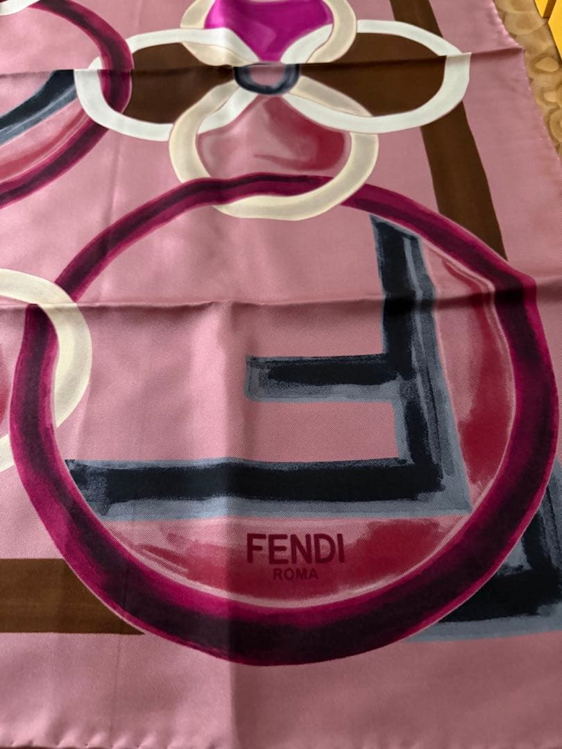 Fendi Bandanas Thin Scarves Ff