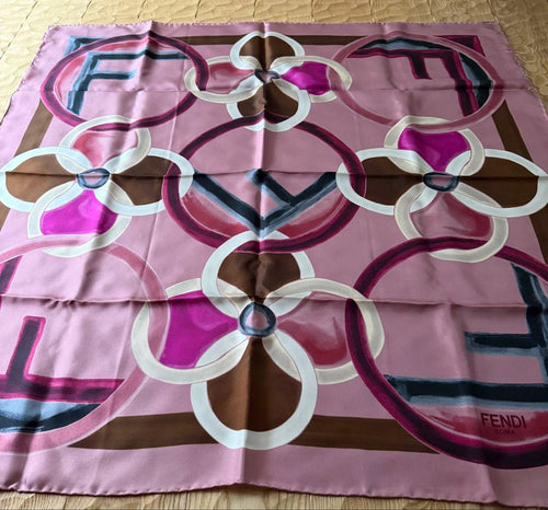 Fendi Bandanas Thin Scarves Ff